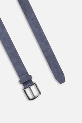 CINTURA EFFETTO PELLE BLEU